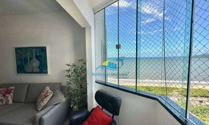 Apto frente mar com 3 quartos - Semi mobiliado - Centro - Balneário Piçarras