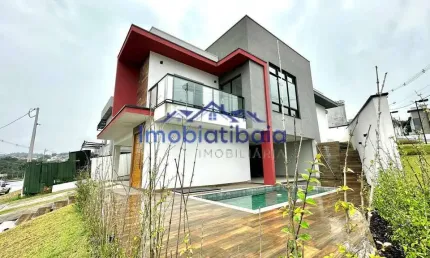 Casa moderna à venda Cond. Buona Vita Gold - Atibaia - 410m²