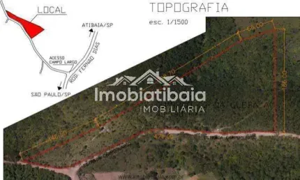 Área com zoneamento ZM2 à venda em Atibaia - 40.000 m²