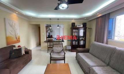 Apartamento com 2 dormitórios à venda, 90 m² por R$ 579.000,00 - Marapé - Santos/SP