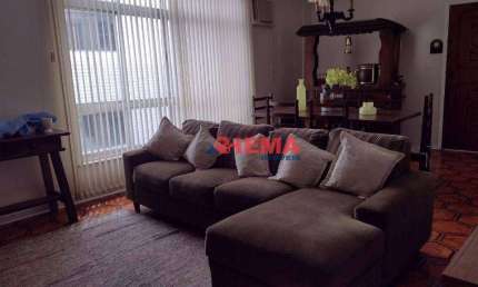 Apartamento com 3 dormitórios à venda, 195 m² por R$ 690.000,00 - Embaré - Santos/SP