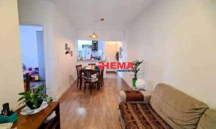 Apartamento com 2 dormitórios à venda, 59 m² por r$ 447.000,00 - vila matias - santos/sp
