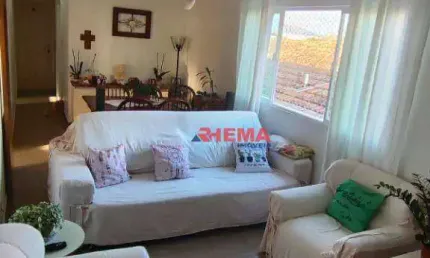 Apartamento com 3 dormitórios à venda, 96 m² por R$ 425.000,00 - Aparecida - Santos/SP