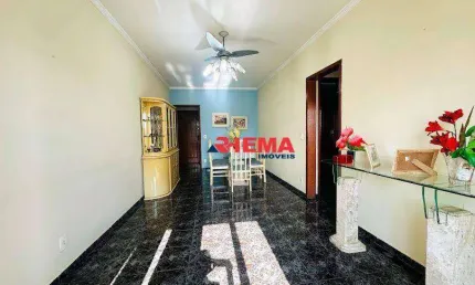 Apartamento com 2 dormitórios à venda, 97 m² por r$ 590.000,00 - aparecida - santos/sp