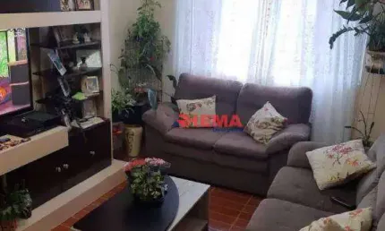 Apartamento com 2 dormitórios à venda, 65 m² por r$ 320.000,00 - vila nova - santos/sp