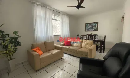 Apartamento com 3 dormitórios à venda, 95 m² por r$ 495.000,00 - boqueirão - santos/sp