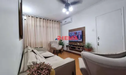 Apartamento com 3 dormitórios à venda, 110 m² por R$ 575.000,00 - Embaré - Santos/SP