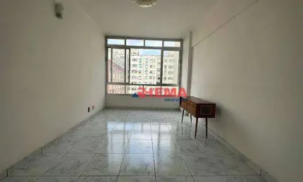 Apartamento com 1 dormitório à venda, 50 m² por r$ 350.000,00 - aparecida - santos/sp