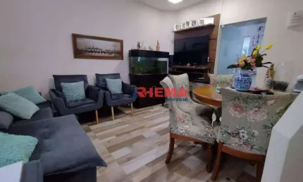 Sobrado com 3 dormitórios à venda, 89 m² por R$ 750.000,00 - Marapé - Santos/SP
