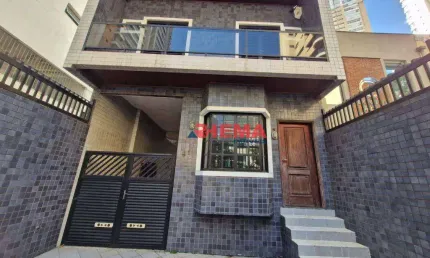 Sobrado com 4 dormitórios, 250 m² - venda por R$ 3.000.000,00 ou aluguel por R$ 12.750,00/mês - Gonzaga - Santos/SP