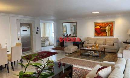 Apartamento com 4 dormitórios à venda, 257 m² por R$ 1.700.000,00 - Gonzaga - Santos/SP