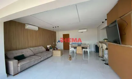 Apartamento com 3 dormitórios à venda, 103 m² por r$ 995.000,00 - boqueirão - santos/sp