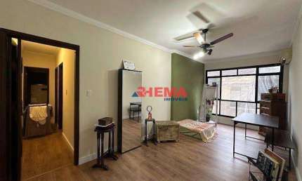Apartamento à venda, 75 m² por R$ 460.000,00 - Campo Grande - Santos/SP