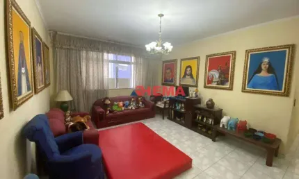 Apartamento com 2 dormitórios à venda, 83 m² por r$ 650.000,00 - embaré - santos/sp