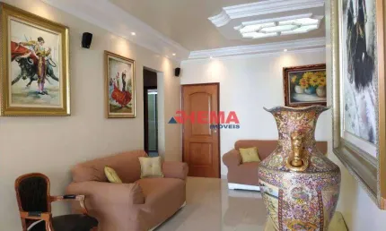 Apartamento com 2 dormitórios à venda, 115 m² - Embaré - Santos/SP