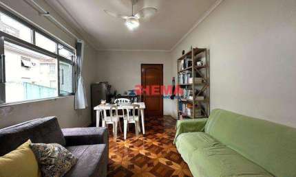 Apartamento com 3 dormitórios à venda, 102 m² por R$ 580.000,00 - Aparecida - Santos/SP