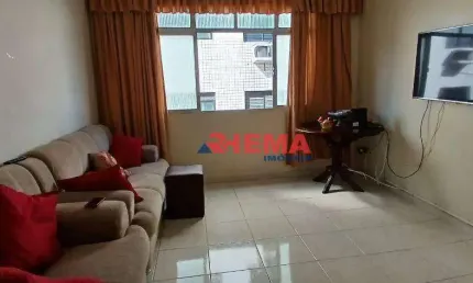 Apartamento com 2 dormitórios à venda, 97 m² por R$ 460.000,00 - Campo Grande - Santos/SP