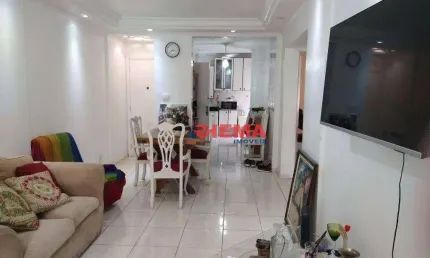 Apartamento com 2 dormitórios à venda, 82 m² por r$ 515.000,00 - boqueirão - santos/sp