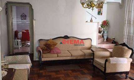 Sobrado com 3 dormitórios à venda, 202 m² por R$ 1.060.000,00 - Campo Grande - Santos/SP
