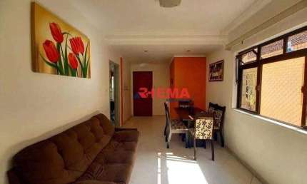 Apartamento com 3 dormitórios à venda, 99 m² por R$ 450.000,00 - Aparecida - Santos/SP