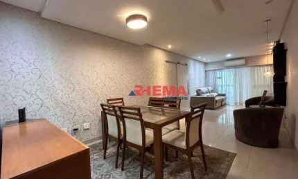 Apartamento com 3 dormitórios à venda, 150 m² por r$ 1.150.000,00 - pompéia - santos/sp