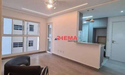 Apartamento com 2 dormitórios à venda, 82 m² por R$ 1.050.000,00 - Aparecida - Santos/SP