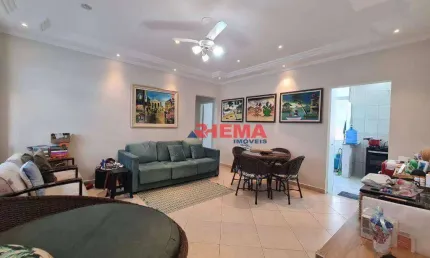 Apartamento com 2 dormitórios à venda, 86 m² por R$ 445.000,00 - Aparecida - Santos/SP