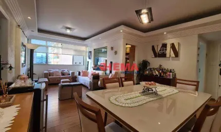 Apartamento com 2 dormitórios à venda, 106 m² por r$ 850.000,00 - pompéia - santos/sp