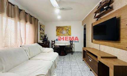 Apartamento com 3 dormitórios à venda, 59 m² por R$ 317.000,00 - Aparecida - Santos/SP