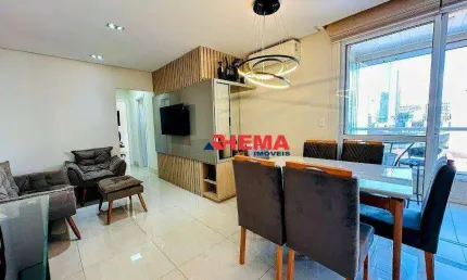 Apartamento com 2 dormitórios à venda, 93 m² por R$ 1.120.000,00 - Gonzaga - Santos/SP