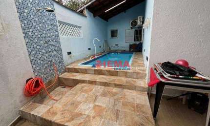 Casa com 4 dormitórios à venda, 149 m² por R$ 550.000,00 - Santa Maria - Santos/SP