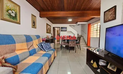 Sobrado com 3 dormitórios à venda, 156 m² por R$ 850.000,00 - Aparecida - Santos/SP