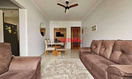 Apartamento com 2 dormitórios à venda, 65 m² por R$ 340.000,00 - Estuário - Santos/SP