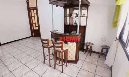 Apartamento com 3 dormitórios à venda, 137 m² por R$ 480.000,00 - Pompéia - Santos/SP