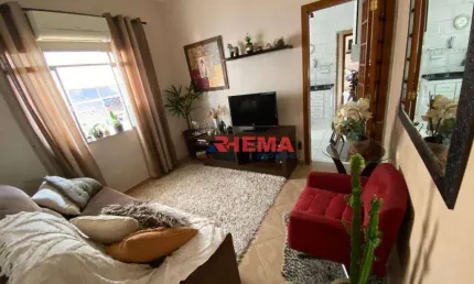 Apartamento com 1 dormitório à venda, 47 m² por R$ 300.000,00 - Boqueirão - Santos/SP
