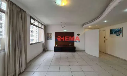 Apartamento com 3 dormitórios à venda, 152 m² por R$ 1.180.000,00 - Boqueirão - Santos/SP