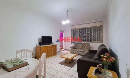 Apartamento com 3 dormitórios à venda, 102 m² por r$ 512.000,00 - boqueirão - santos/sp