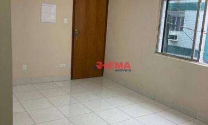Apartamento com 3 dormitórios à venda, 64 m² por R$ 330.000,00 - Aparecida - Santos/SP
