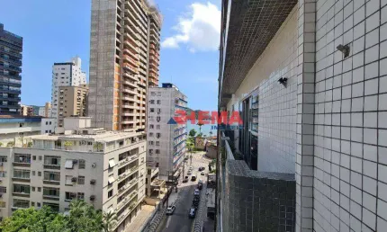 Apartamento com 3 dormitórios à venda, 121 m² por R$ 1.065.000,00 - Ponta da Praia - Santos/SP