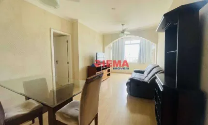 Apartamento com 2 dormitórios à venda, 74 m² por R$ 675.000,00 - Aparecida - Santos/SP