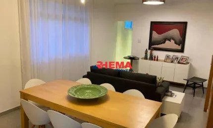Apartamento com 3 dormitórios à venda, 110 m² por R$ 735.000,00 - Boqueirão - Santos/SP