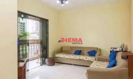 Apartamento com 3 dormitórios à venda, 119 m² por R$ 700.000,00 - Ponta da Praia - Santos/SP