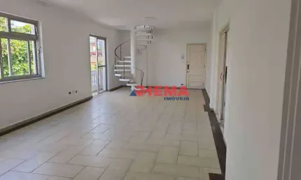 Apartamento com 5 dormitórios à venda, 208 m² por r$ 890.000,00 - embaré - santos/sp
