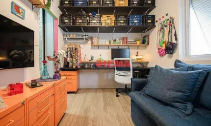 Kitnet com 1 dormitório à venda, 24 m² por R$ 295.000,00 - Embaré - Santos/SP
