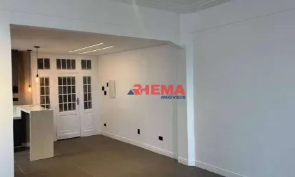 Apartamento com 2 dormitórios à venda, 80 m² por r$ 720.000,00 - boqueirão - santos/sp