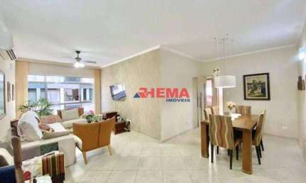 Apartamento com 3 dormitórios à venda, 128 m² por R$ 799.000,00 - Embaré - Santos/SP