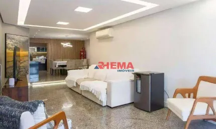 Apartamento com 4 dormitórios à venda, 202 m² por R$ 1.700.000,00 - Ponta da Praia - Santos/SP