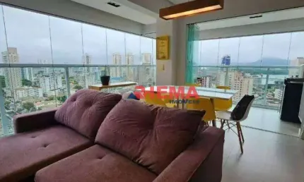 Apartamento com 2 dormitórios à venda, 77 m² por R$ 1.175.000,00 - Ponta da Praia - Santos/SP