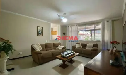 Sobrado com 3 dormitórios à venda, 156 m² por R$ 1.549.000,00 - Aparecida - Santos/SP