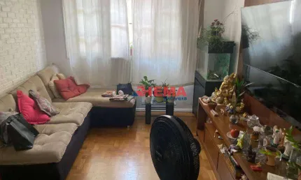 Apartamento com 2 dormitórios à venda, 70 m² por r$ 370.000,00 - gonzaga - santos/sp